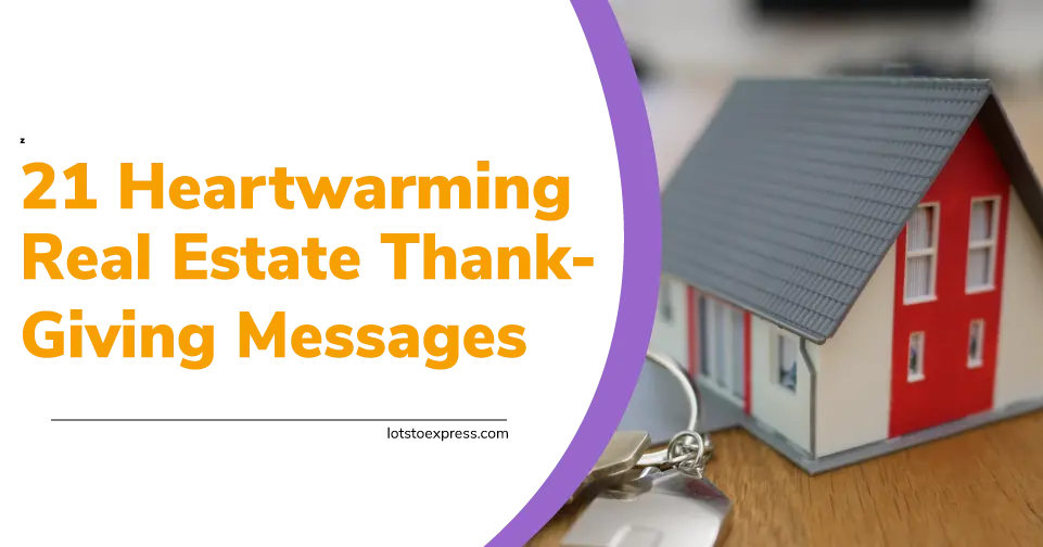 Real Estate Thanksgiving Messages