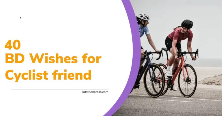 40 Unique Birthday Wishes for a Cyclist Friend