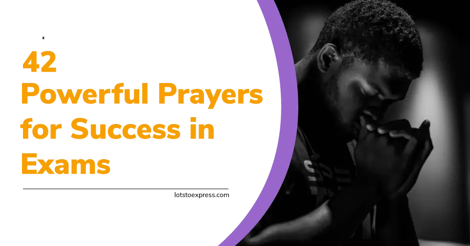 prayer for exam success